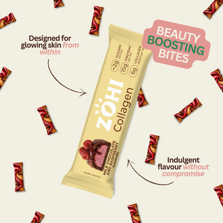 Vanilla & Milk Chocolate Collagen Bars (x12)